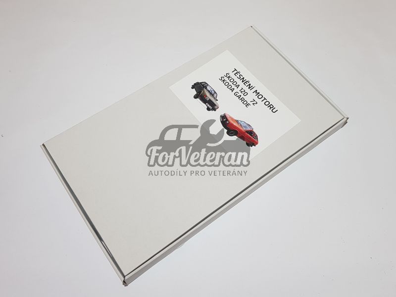 Sada těsnění motoru 72mm - ŠKODA 120 M, GARDE - od 1985 ; 000-205, 114099990